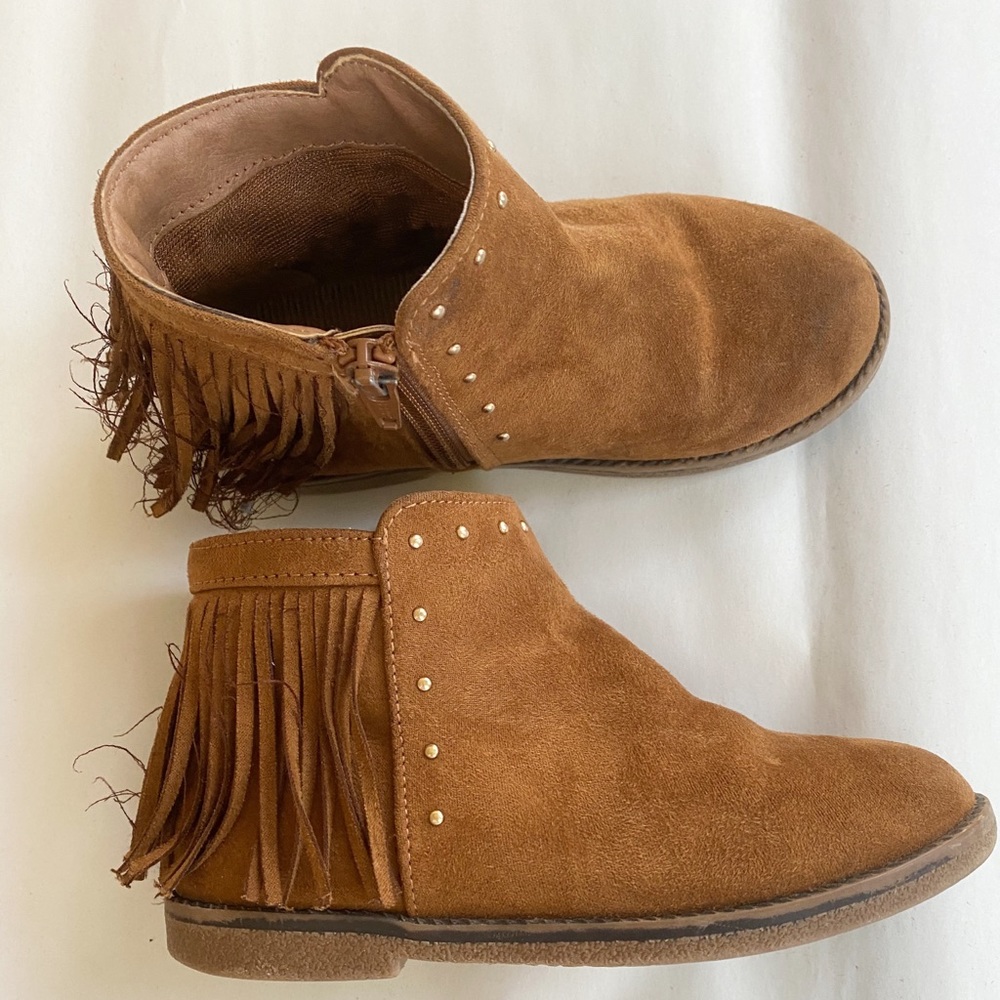 faux suede booties